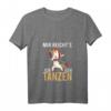 Damen Tänzerin Party Tanzschule Mir reichts ich geh tanzen T-Shirt mit V-Ausschnitt – Perfekt als Geschenk für Tänzerinnen zu Geburtstag, Weihnachten, Karneval & Tanzkurs