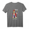 Man bringe mir eine Tür ich möchte Gehen Retro T-Shirt – Lustiges Party T-Shirt für Männer, Frauen und Kinder, perfekte Geschenkidee für Partystars