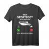 Herren Sportboot Kapitän T-Shirt – Lustiges Design für Bootfahrer, Wassersportfans & stolze Bootbesitzer, perfekt für Papa & Opa