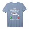 Herren Sportboot Kapitän T-Shirt – Lustiges Design für Bootfahrer, Wassersportfans & stolze Bootbesitzer, perfekt für Papa & Opa