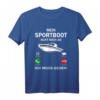 Herren Sportboot Kapitän T-Shirt – Lustiges Design für Bootfahrer, Wassersportfans & stolze Bootbesitzer, perfekt für Papa & Opa