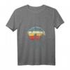 Damen Wander Woman T-Shirt mit V-Ausschnitt – Vintage Design für Wandern, Bergsteigen & Naturabenteuer, Perfekt als Geschenk für Naturliebhaberinnen