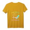 Damen Schaukel Kindheit Glück T-Shirt zum HapMonkey - Lustiges Geschenk für Mutter, Tochter, Freundin & Enkelin, perfekt für jeden Anlass