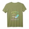 Damen Schaukel Kindheit Glück T-Shirt zum HapMonkey - Lustiges Geschenk für Mutter, Tochter, Freundin & Enkelin, perfekt für jeden Anlass