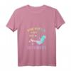 Damen Schaukel Kindheit Glück T-Shirt zum HapMonkey - Lustiges Geschenk für Mutter, Tochter, Freundin & Enkelin, perfekt für jeden Anlass