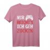 Mir Reicht's ich geh zocken Geschenk - Lustiges Konsole Joystick T-Shirt für Gamer zum Geburtstag oder als cooles Gaming Outfit