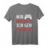 Mir Reicht's ich geh zocken Geschenk - Lustiges Konsole Joystick T-Shirt für Gamer zum Geburtstag oder als cooles Gaming Outfit