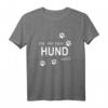 Lustiges Hundemama T-Shirt - Mit Hund Geht Hundemama Geschenk für Frauen, Hundebesitzerinnen und Tierliebhaber zum Muttertag, Geburtstag & Weihnachten