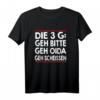 Lustiges HapMonkey T-Shirt mit bayrischem/wienerischem Spruch - Klassisch geschnitten, perfekt als Geschenk
