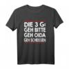 Lustiges HapMonkey T-Shirt mit bayrischem/wienerischem Spruch - Klassisch geschnitten, perfekt als Geschenk