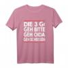 Lustiges HapMonkey T-Shirt mit bayrischem/wienerischem Spruch - Klassisch geschnitten, perfekt als Geschenk
