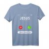 Christliches T-Shirt mit Aufschrift 'Jesus ruft und ich muss gehen' – Perfektes Glaubensgeschenk zu Weihnachten und Geburtstag für Christen