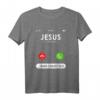 Christliches T-Shirt mit Aufschrift 'Jesus ruft und ich muss gehen' – Perfektes Glaubensgeschenk zu Weihnachten und Geburtstag für Christen
