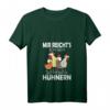Damen Mir reichts ich geh zu meinen Hühnern! Lustiges Bauernhof T-Shirt mit V-Ausschnitt – Perfektes Geschenk für Landwirte, Hühnerbesitzer und Küken-Fans
