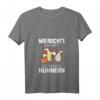 Damen Mir reichts ich geh zu meinen Hühnern! Lustiges Bauernhof T-Shirt mit V-Ausschnitt – Perfektes Geschenk für Landwirte, Hühnerbesitzer und Küken-Fans