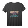 Damen Wandern ist wie spazieren gehen, Camping und Wander T-Shirt mit V-Ausschnitt – Lustiges Outdoor-Shirt für Bergsteigerinnen und Naturliebhaberinnen