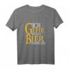 Ich gehe jetzt Bier trinken T-Shirt – Lustiges Männer Party Outfit für Bierliebhaber, Junggesellenabschied & Geburtstagsgeschenke