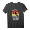 Mir Reichts Ich Geh Volleyball Spielen - Damen Volleyball T-Shirt, Lustiges Volleyball Outfit für Frauen & Mädchen, Perfektes Geschenk für Volleyball Fans
