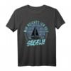 Segler Spruch Ich Geh Segeln Vintage Geschenk Segelboot T-Shirt – Perfekt für Kapitäne, Seemänner und Yachtliebhaber
