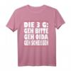 Lustiges 3G Regel T-Shirt mit witzigem Spruch in Wienerisch/Bayrisch – Perfekt für Humorliebhaber und Freunde mit Sinn für Sarkasmus