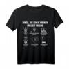 Sonde Dinge Die Ich In Meiner Freizeit Mache T-Shirt – Lustiges Schatzsucher Outfit für Sondengänger & Goldgräber, Geschenkidee für Schatzjäger