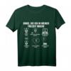 Sonde Dinge Die Ich In Meiner Freizeit Mache T-Shirt – Lustiges Schatzsucher Outfit für Sondengänger & Goldgräber, Geschenkidee für Schatzjäger