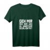 Damen HapMonkey T-Shirt mit V-Ausschnitt – Lustiger social distancing Spruch für Damen und Herren