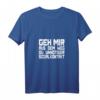 Damen HapMonkey T-Shirt mit V-Ausschnitt – Lustiger social distancing Spruch für Damen und Herren