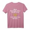 Man Bringe Mir Eine Tür Ich Möchte Gehen - Lustiges freches T-Shirt mit Spruch, klassisch geschnitten