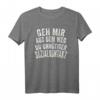 HapMonkey T-Shirt mit sarkastischem Humor & Social Distancing Spruch – Perfekt für Introvertierte und Geburtstagsfeier