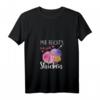 Damen T-Shirt 'Mir Reicht's Ich geh Stricken' mit V-Ausschnitt – Lustiges, bequemes Shirt für Strickfans & Alltag