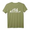 Parson Russell Terrier Evolution Gassi Gehen Hunde T-Shirt – Lässiges Hundeliebhaber Shirt für Spaziergänge und Tierfreunde