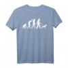 Parson Russell Terrier Evolution Gassi Gehen Hunde T-Shirt – Lässiges Hundeliebhaber Shirt für Spaziergänge und Tierfreunde
