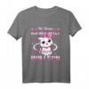 Hula Hoop T-Shirt für Damen und Mädchen - Lustiges Motiv 'Mir reichts Ich geh hullern' für Anfänger und Profis, perfektes Geschenk für Frauen, Damen und Mädchen die Hullern lieben