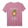 Schildkröte Mir reichts ich geh hullern - Lustiges Hula Hoop Fitness T-Shirt für Frauen & Tierliebhaber