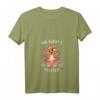 Damen Mir reicht's ich geh Hullern Katze Huler Tanz Hoop Fitness T-Shirt mit V-Ausschnitt – Lustiges Geschenk für Katzen- und Fitnessliebhaberinnen