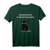 HapMonkey Katzen T-Shirt – Lustiges Sarkastisches T-Shirt gegen soziale Kontakte, perfekt für Katzenliebhaber & Humorfans in Quarantänezeiten