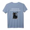 HapMonkey Katzen T-Shirt – Lustiges Sarkastisches T-Shirt gegen soziale Kontakte, perfekt für Katzenliebhaber & Humorfans in Quarantänezeiten