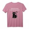 HapMonkey Katzen T-Shirt – Lustiges Sarkastisches T-Shirt gegen soziale Kontakte, perfekt für Katzenliebhaber & Humorfans in Quarantänezeiten