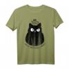 Geh Mir Aus Dem Weg Du Unnötiger Sozialkontakt T-Shirt mit Katze - Humorvolles Social Distancing Shirt für Katzenliebhaber