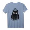 Geh Mir Aus Dem Weg Du Unnötiger Sozialkontakt T-Shirt mit Katze - Humorvolles Social Distancing Shirt für Katzenliebhaber