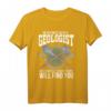 Geologie Quarz Geschenk Fossilien Felsen Steine Rock T-Shirt - Perfekt für Fossilien- und Steinsammler, Paläontologie-Fans und Vulkanliebhaber