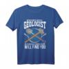 Geologie Quarz Geschenk Fossilien Felsen Steine Rock T-Shirt - Perfekt für Fossilien- und Steinsammler, Paläontologie-Fans und Vulkanliebhaber