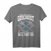 Geologie Quarz Geschenk Fossilien Felsen Steine Rock T-Shirt - Perfekt für Fossilien- und Steinsammler, Paläontologie-Fans und Vulkanliebhaber