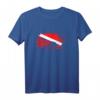 Tauchen Taucher Flagge Tauch T-Shirt – Geschenkidee für Taucher, Scuba & Unterwassersportfans