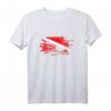 Tauchen Taucher Flagge Tauch T-Shirt – Geschenkidee für Taucher, Scuba & Unterwassersportfans
