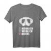 Tauchen für Taucher Männlich Weiblich Divers Tauch T-Shirt – Perfekt als Geschenk für Taucher, Schnorchler & Tauchliebhaber