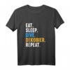Eat Sleep Dive Dekobier Repeat Tauch T-Shirt für Taucher & Schnorchler – Perfektes Geschenk für Taucher und Tauchfans