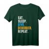 Eat Sleep Dive Dekobier Repeat Tauch T-Shirt für Taucher & Schnorchler – Perfektes Geschenk für Taucher und Tauchfans