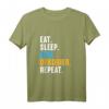 Eat Sleep Dive Dekobier Repeat Tauch T-Shirt für Taucher & Schnorchler – Perfektes Geschenk für Taucher und Tauchfans